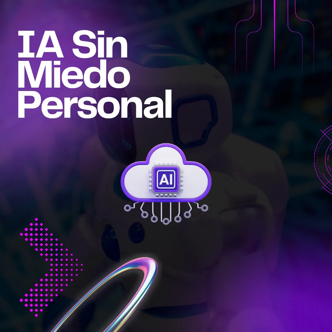 Black and Purple Modern AI Instagram Post